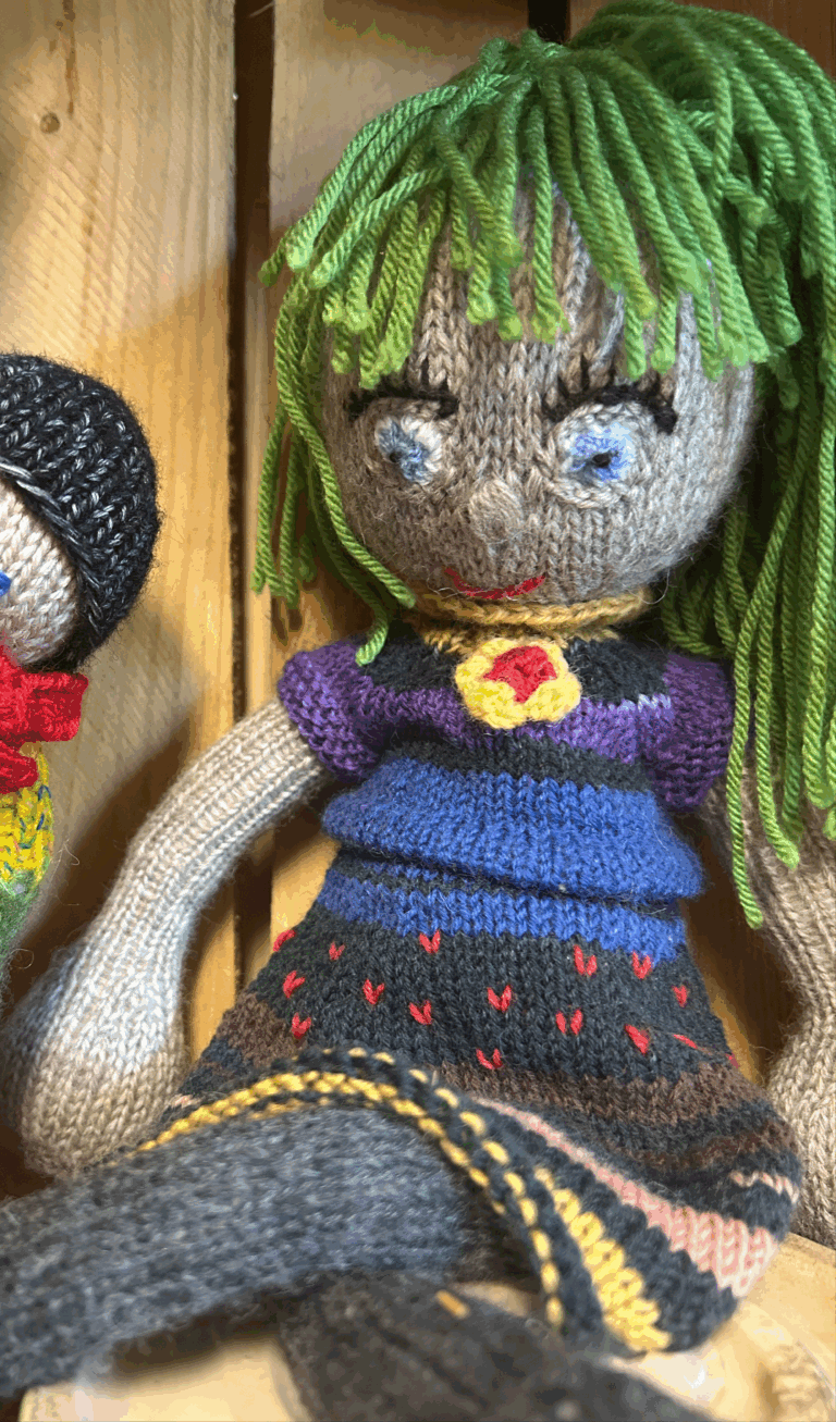Strickpuppe